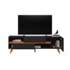 Rack TV Purus Altavision Hasta 65" Negro y Café