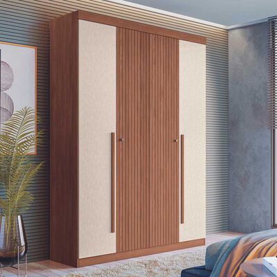 Imagen 1 del producto Clóset Onessta Buriti 4 Puertas 2 Cajones Jatoba Arena