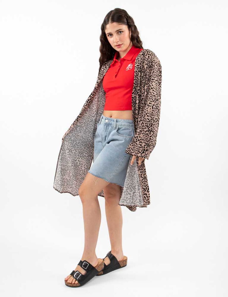 Kimono Estampado Mujer Icono