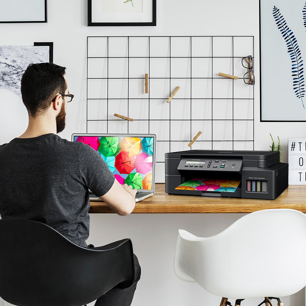 Multifuncional Brother Tinta Continua DCP-T520W Wi-Fi