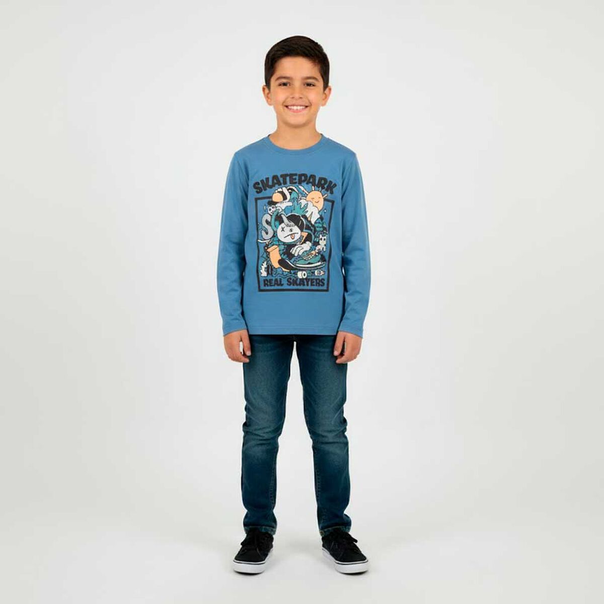 Polera Manga Larga Ni&ntilde;o Cutback