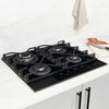 Encimera a Gas FDV Signature 60 4 Quemadores Negro
