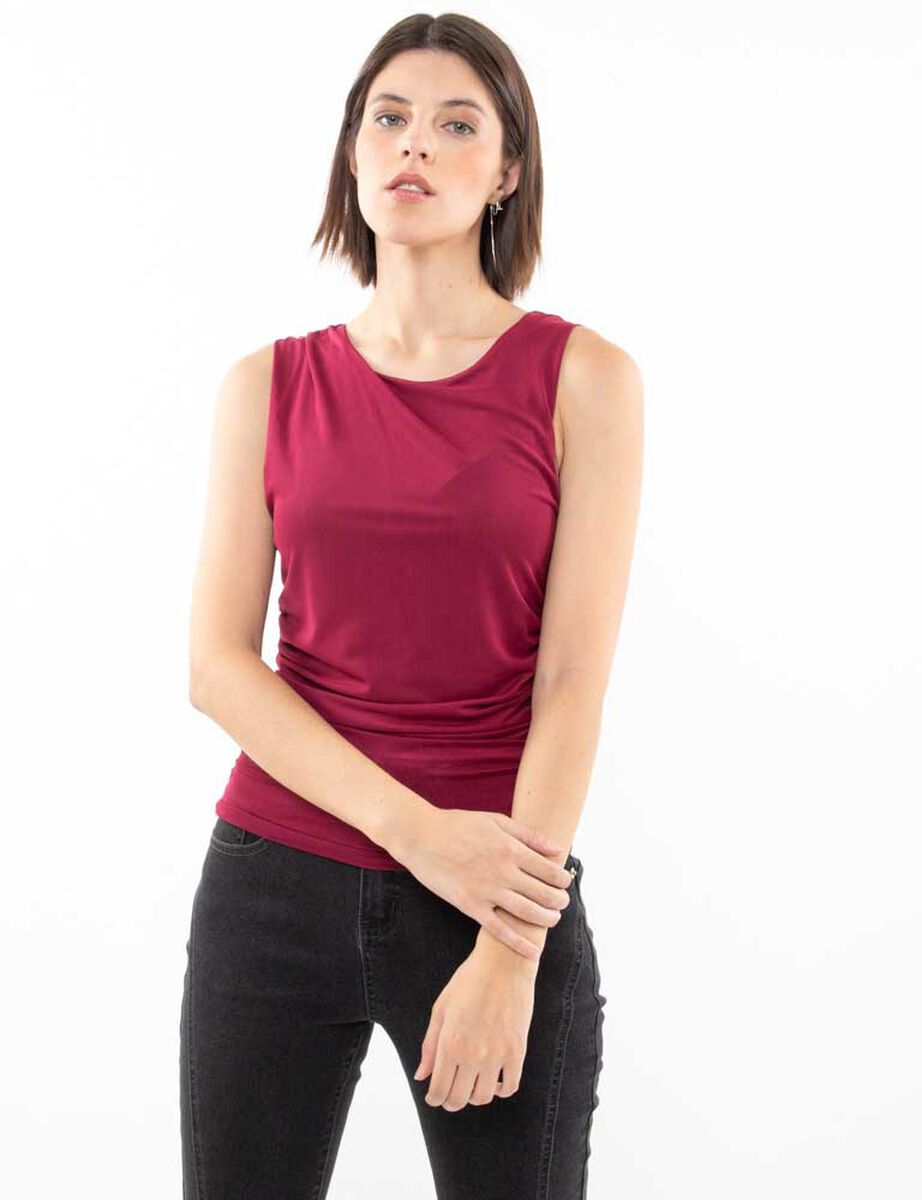 Polera Sin Mangas Mujer Fiorucci