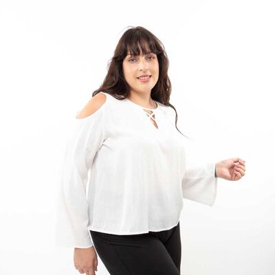 Blusa Manga Larga Mujer Extralindas