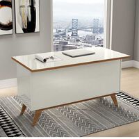 Escritorio Roca San Rafael Blanco Roble