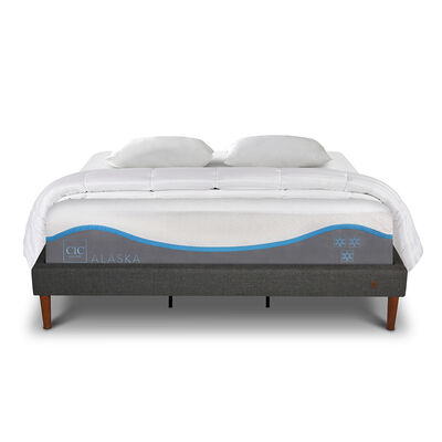 CIC Cama Europea CIC King Alaska + Almohadas + Plumón
