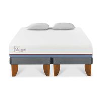 Cama Europea CIC Base Dividida 2 Plazas Excellence Plus + 2 Almohadas