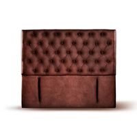 Respaldo Latam Home 2 Plazas Florencia Cuero Café Moro