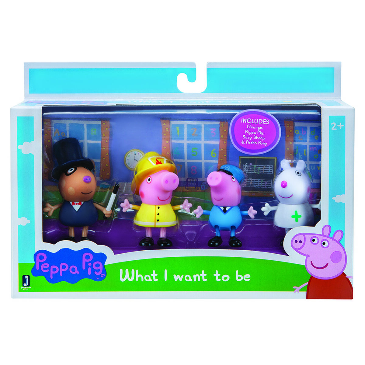 Pack 4 Figuras Lo Que Yo Quiero Ser Peppa Pig