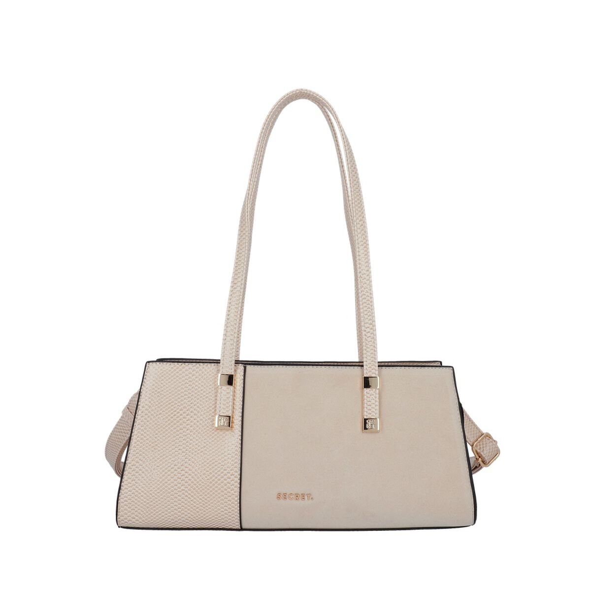 Cartera de Mano Secret Zagreb SC7 Grande Beige