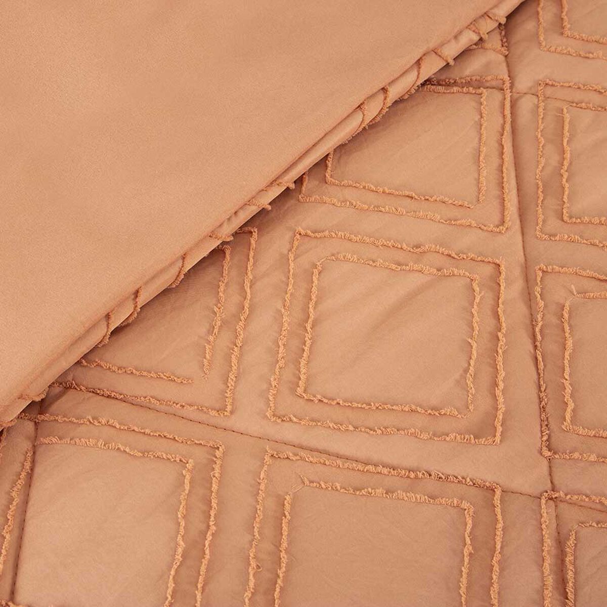 Cobertor Diamond Zibel 1,5 Plazas Liso Terra