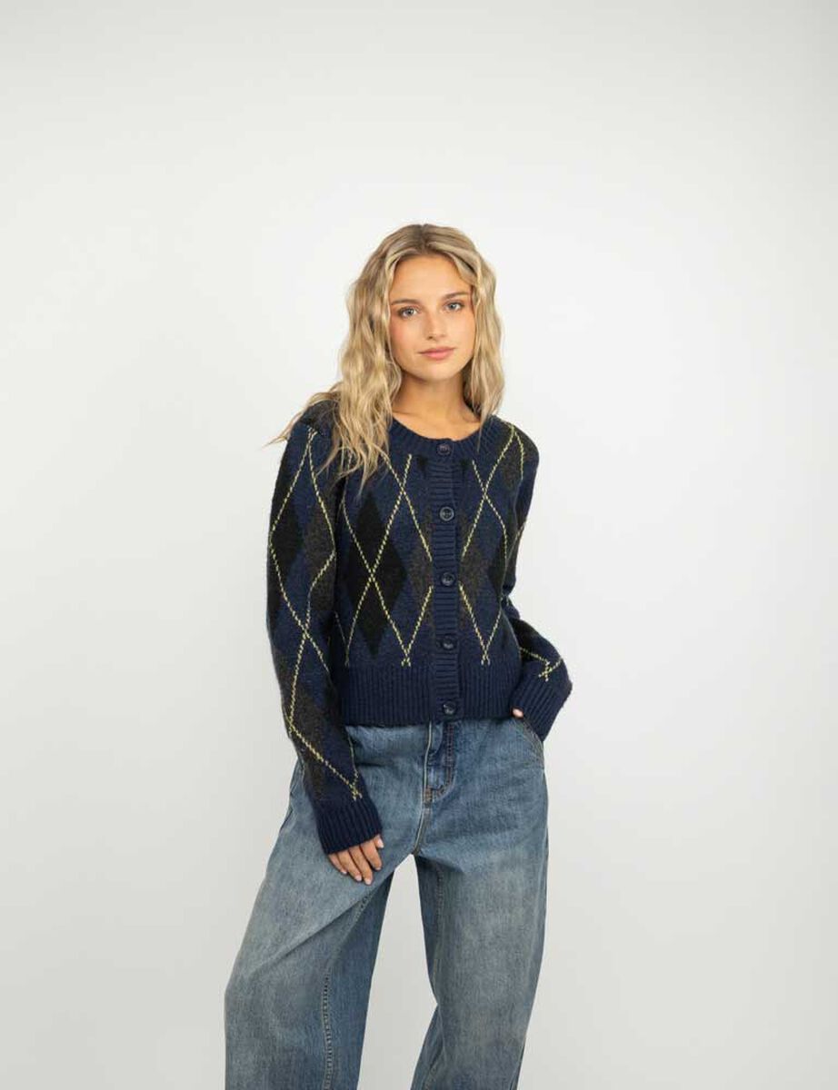 Sweater Botones Mujer Icono