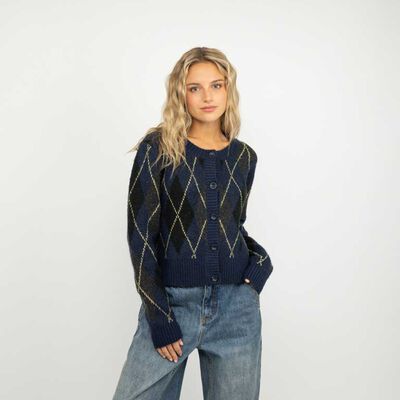 Sweater Botones Mujer Icono