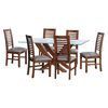 Juego de Comedor Latam Home Alicante 6 Sillas Gris