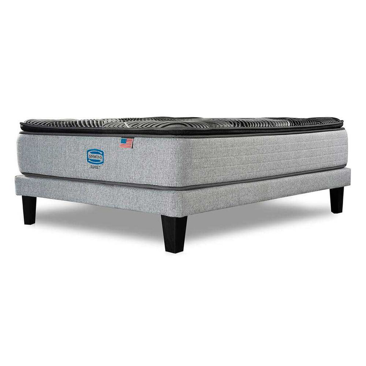 Cama Europea Simmons 1,5 Plazas Sunset