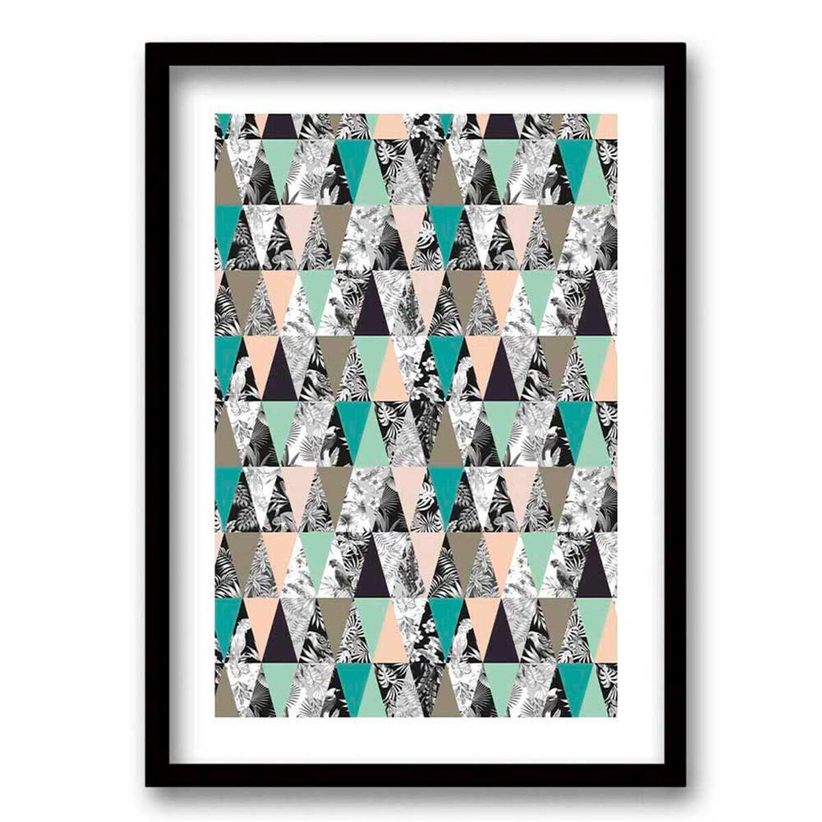 Cuadro Decorativo Retela Tropical Triangle 50 x 35 cm