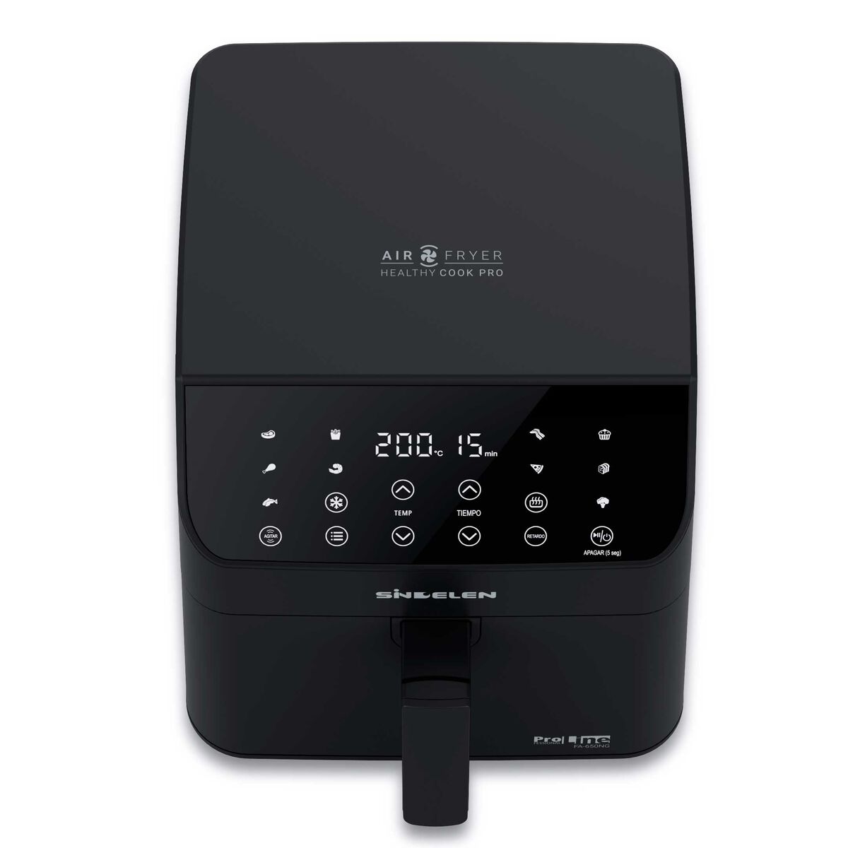 Freidora De Aire Sindelen Fa-650Ng 6,5 L