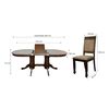 Juego de Comedor Furnitech con Extensión Montpellier 8 Sillas Caramelo