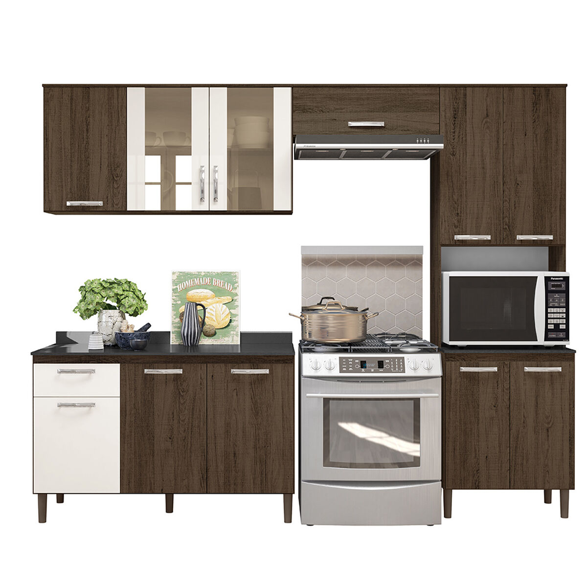 Mueble de Cocina Room Café 11 Puertas 1 Cajón