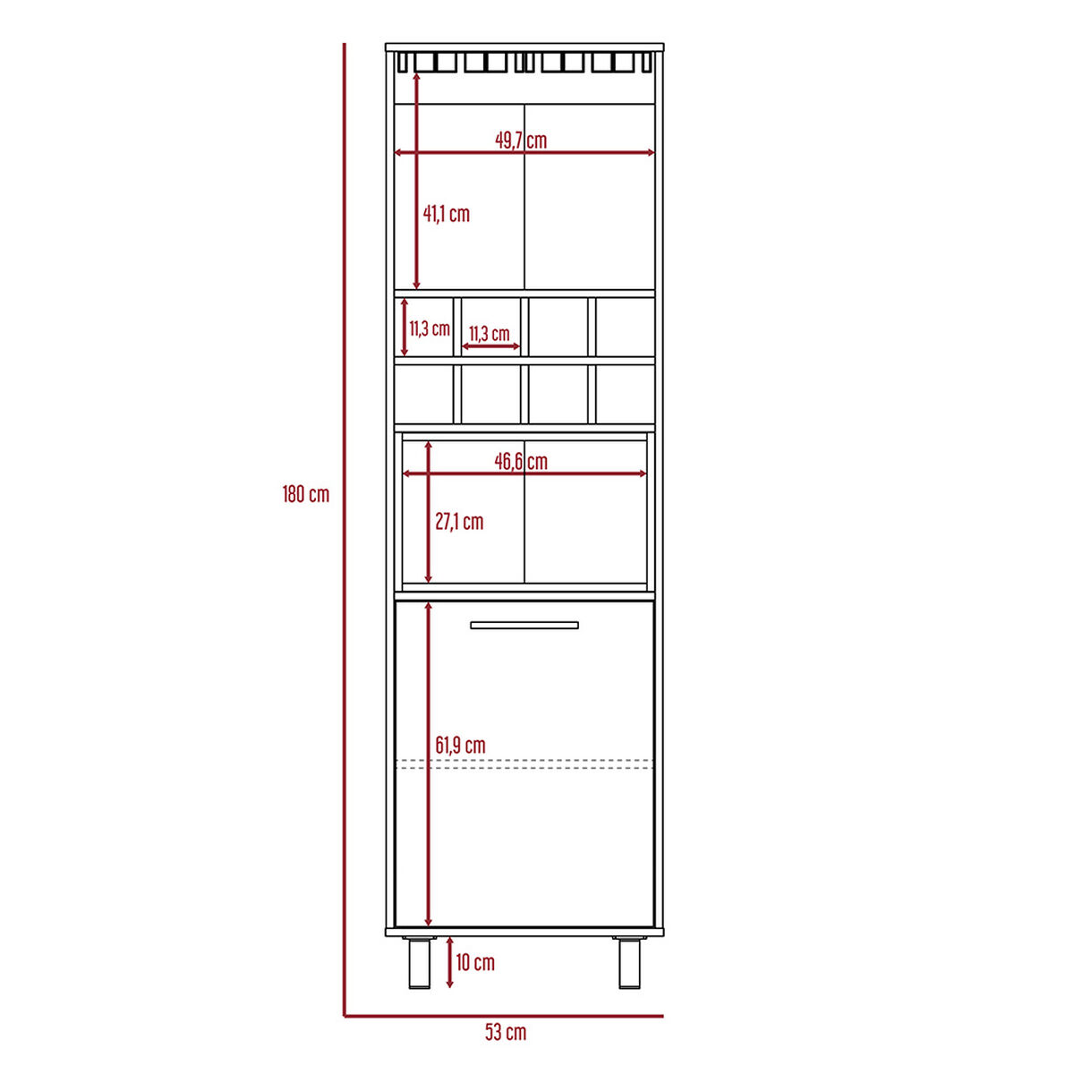Combo Rack TV + Bar TuHome Kaia