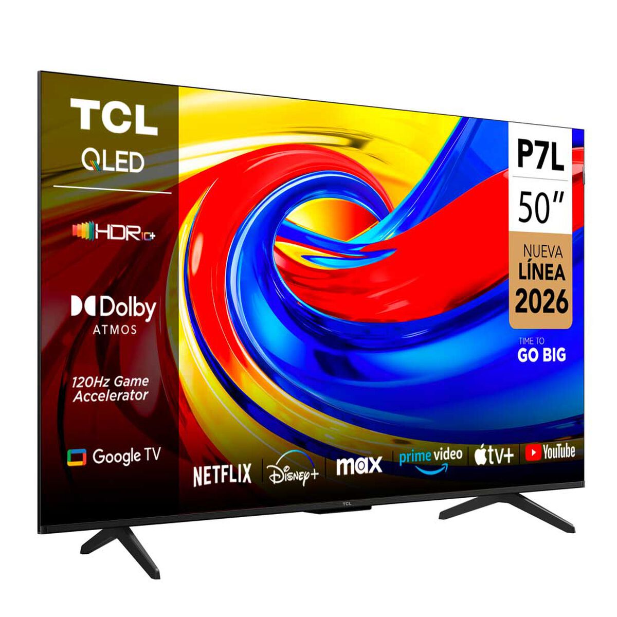 PANTALLA_L TCL  QLED50P7L GOOGLE TV
