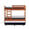 Camarote Triple Latam Home 1 Plaza Zen + Colchón Espuma Negro