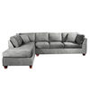 Sofá Seccional Latam Home Padua Izquierdo 5 Cuerpos Gris