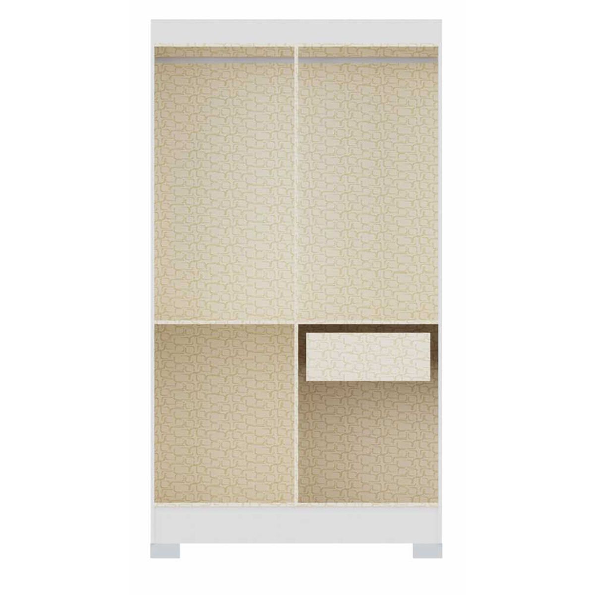 Clóset Vekkahome Roma 4 Puertas 1 Cajón Blanco