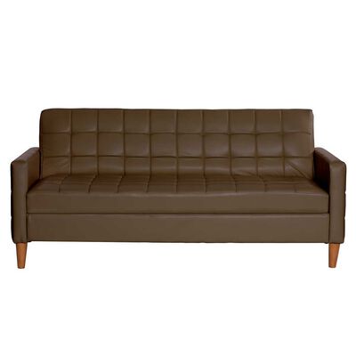 Imagen 1 del producto Futón Latam Home Genova PU 3 Cuerpos Chocolate