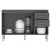 Mueble de Cocina Base Vekkahome Opie Gris
