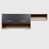 Mueble de Cocina Roca Arizona 1 Cajón 9 Puertas Negro
