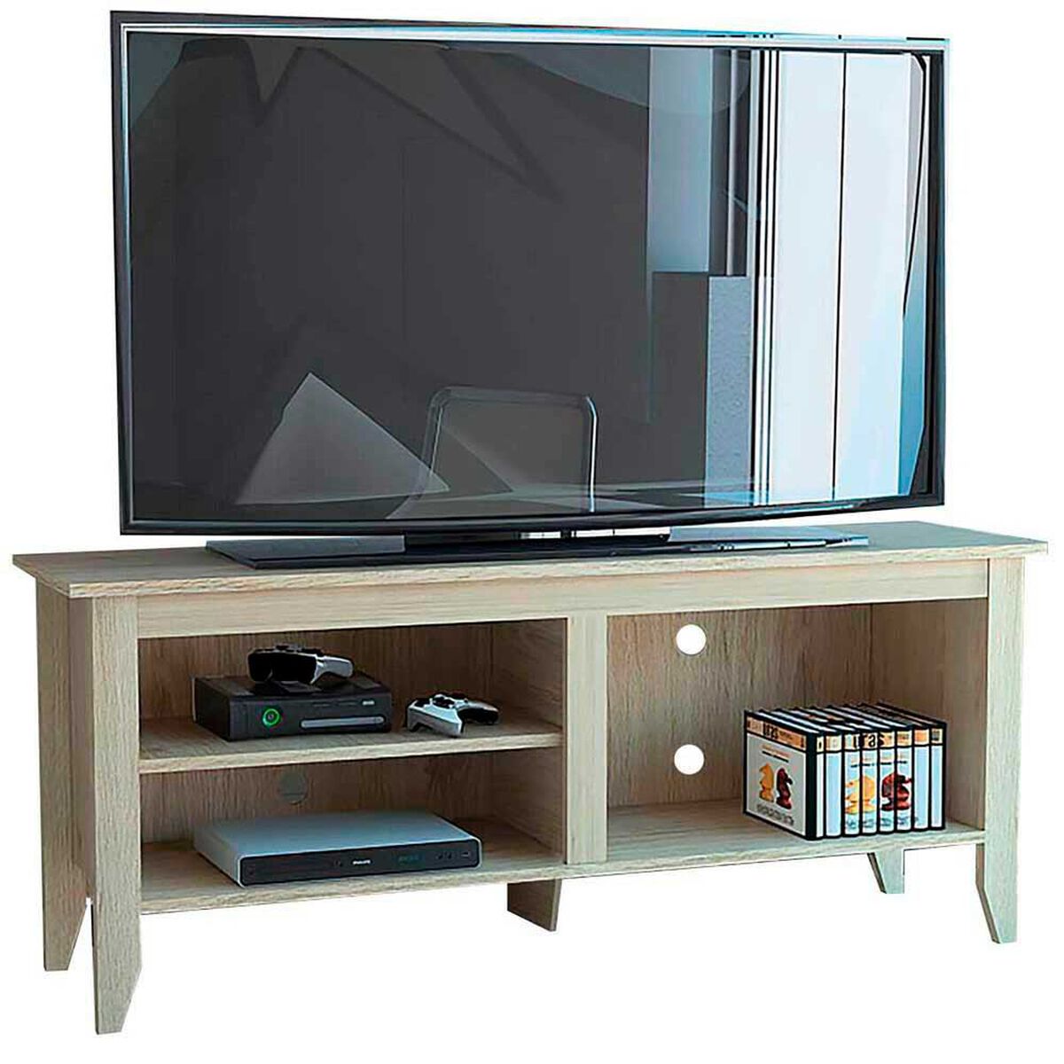 Rack TuHome Essential Hasta 65" Rovere