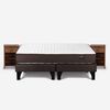 Cama Europea Rosen Base Dividida King Ergo T + 2 Veladores Ferrara