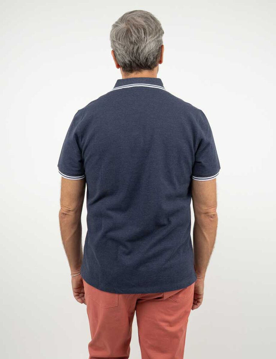 Polera Piqué Manga Corta Hombre Portman Club