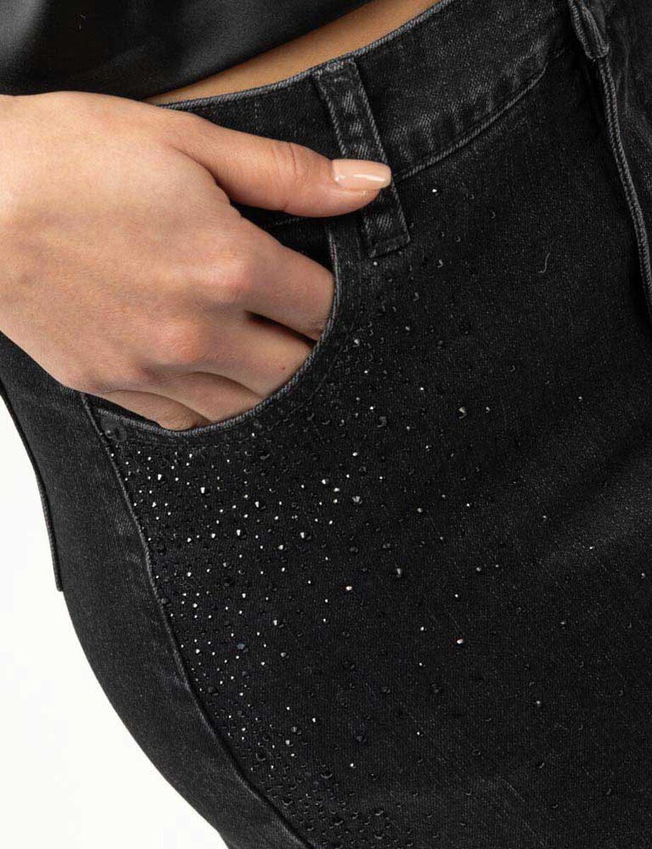 Falda Maxi Denim Mujer Fiorucci
