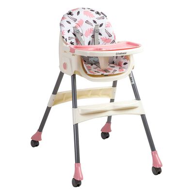 Silla Comer Rosada Bebesit