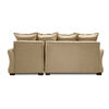Seccional Derecho Living Factory Montreal 4 Cuerpos Beige