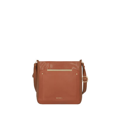 Bandolera Secret Padua FW25 M Café Medio