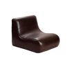 Sillón Bodevir Komodo PU 1 Cuerpo Chocolate 