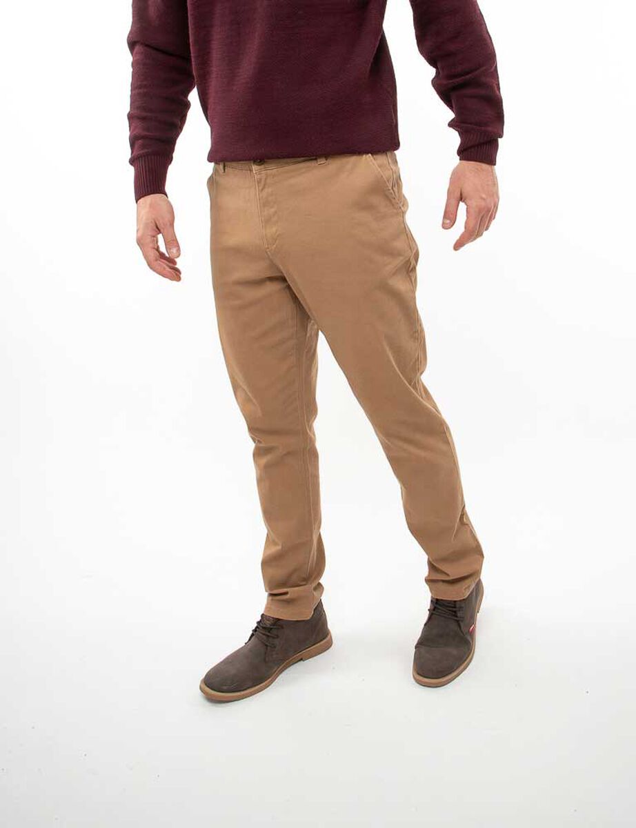 Pantalón Gabardina Regular Hombre Portman Club