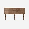 Cama Europea Rosen Base Dividida King New Style 6 + Respaldo + 2 Veladores