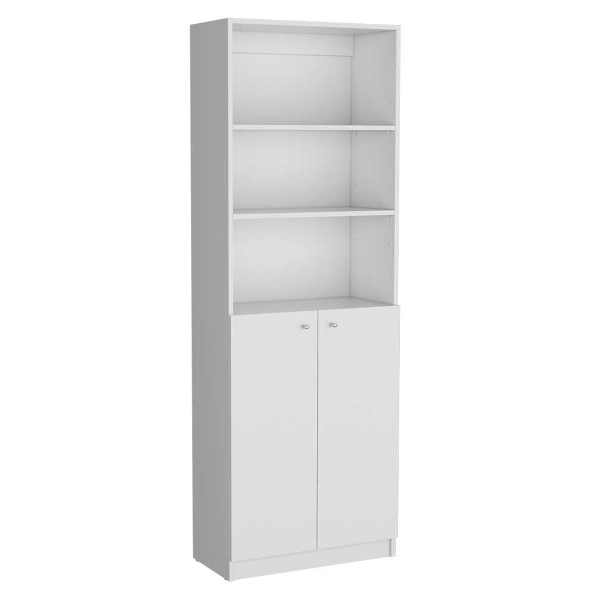 2 Estantes 2 Puertas + Estante 45 cm TuHome Home Blanco