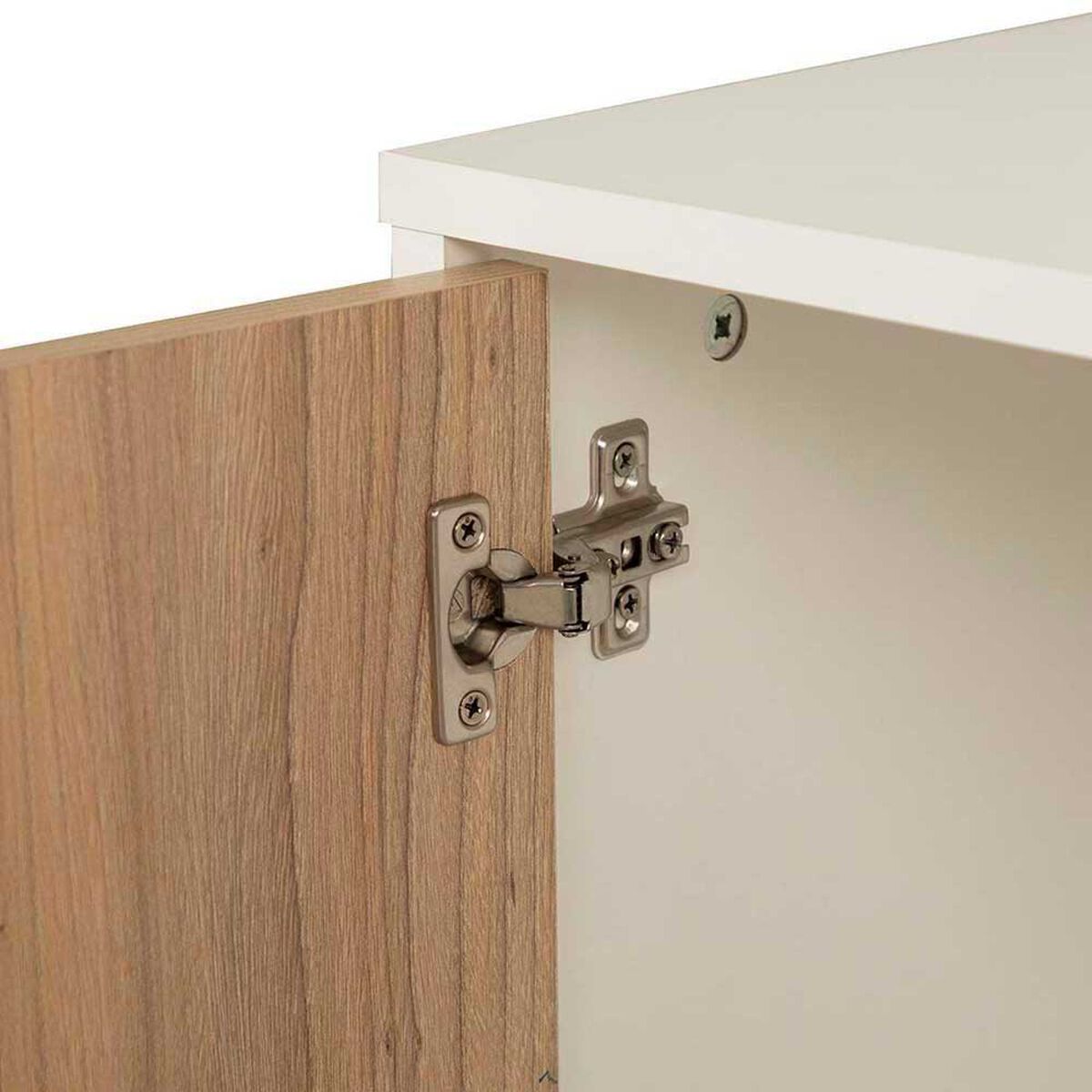 Centro de Entretenci&oacute;n CIC Kahlo Hasta 65" Blanco Olmo Alpino