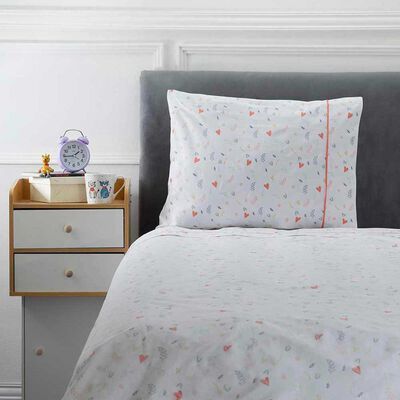 Juego de S&aacute;banas Infantil Casanova Kids 144 Hilos 1,5 Plazas Spring