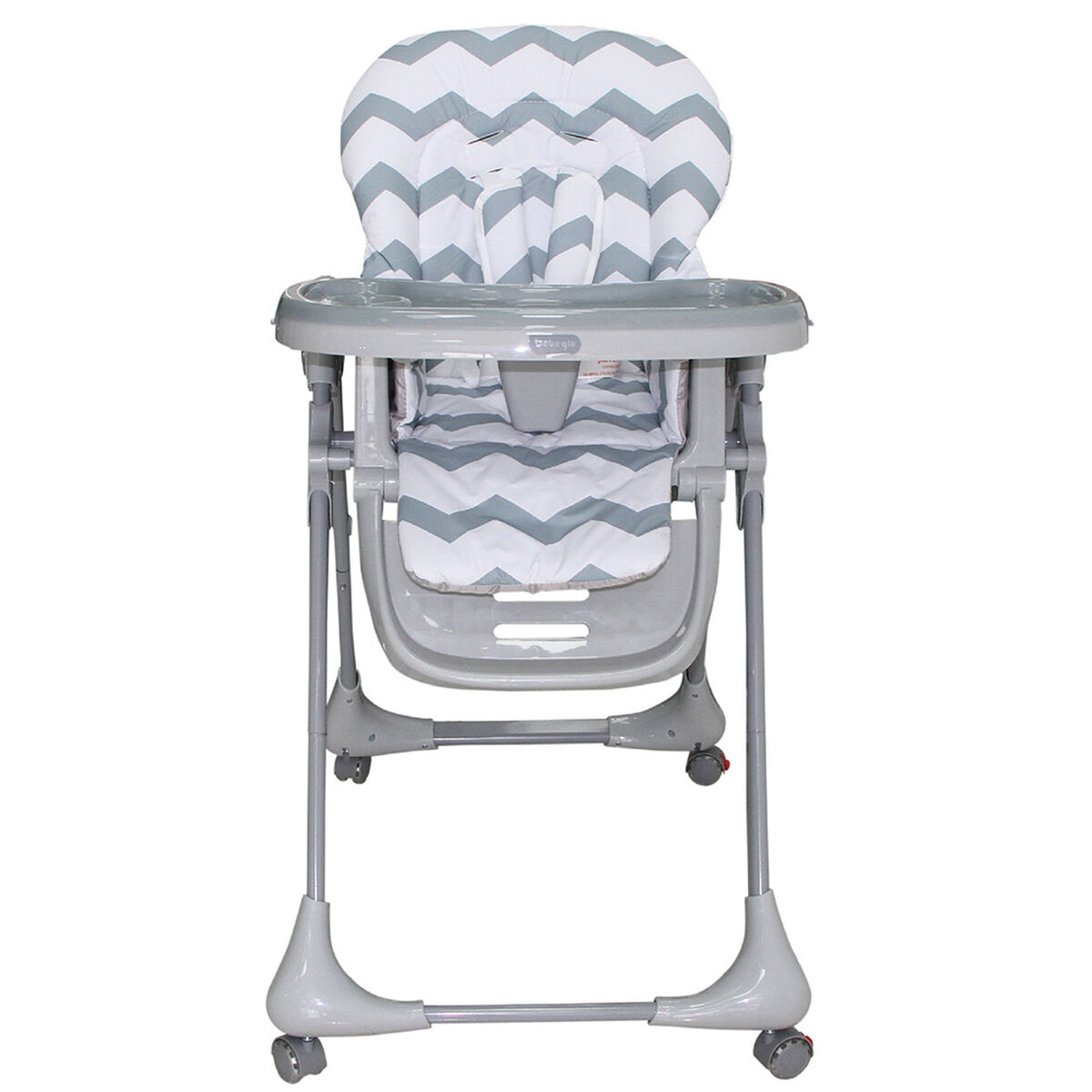 Silla de Comer Plegable Bebeglo RS-7085 Gris