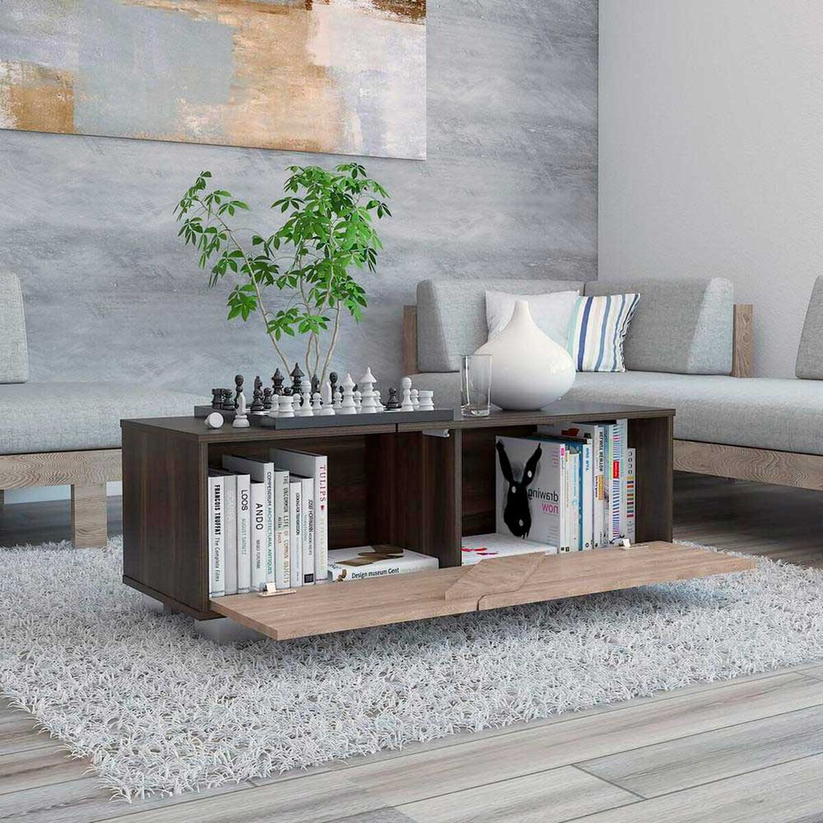 Mesa de Centro TuHome Fraktal