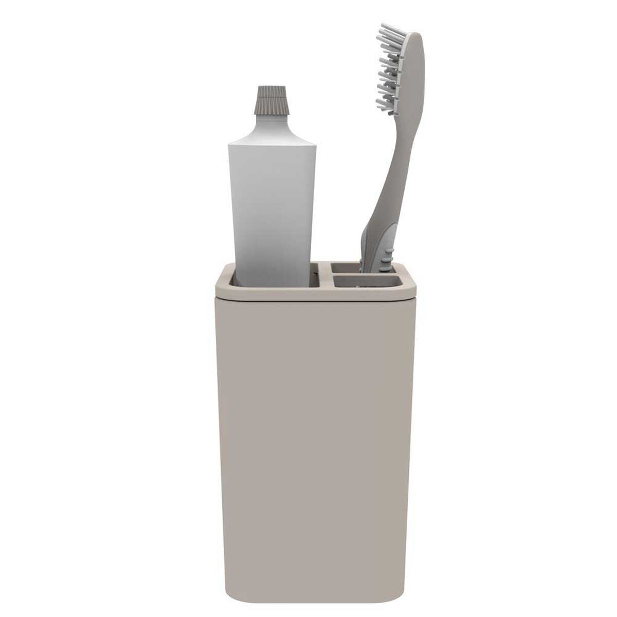 Porta Cepillo Soprano Gris Hielo