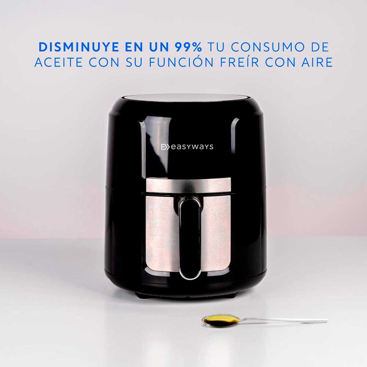 Freidora de Aire  Easyways Air fryer multitouch 3,7 lts.