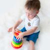 Torre de Bloques para Apilar y Encajar Multicolor Playgro