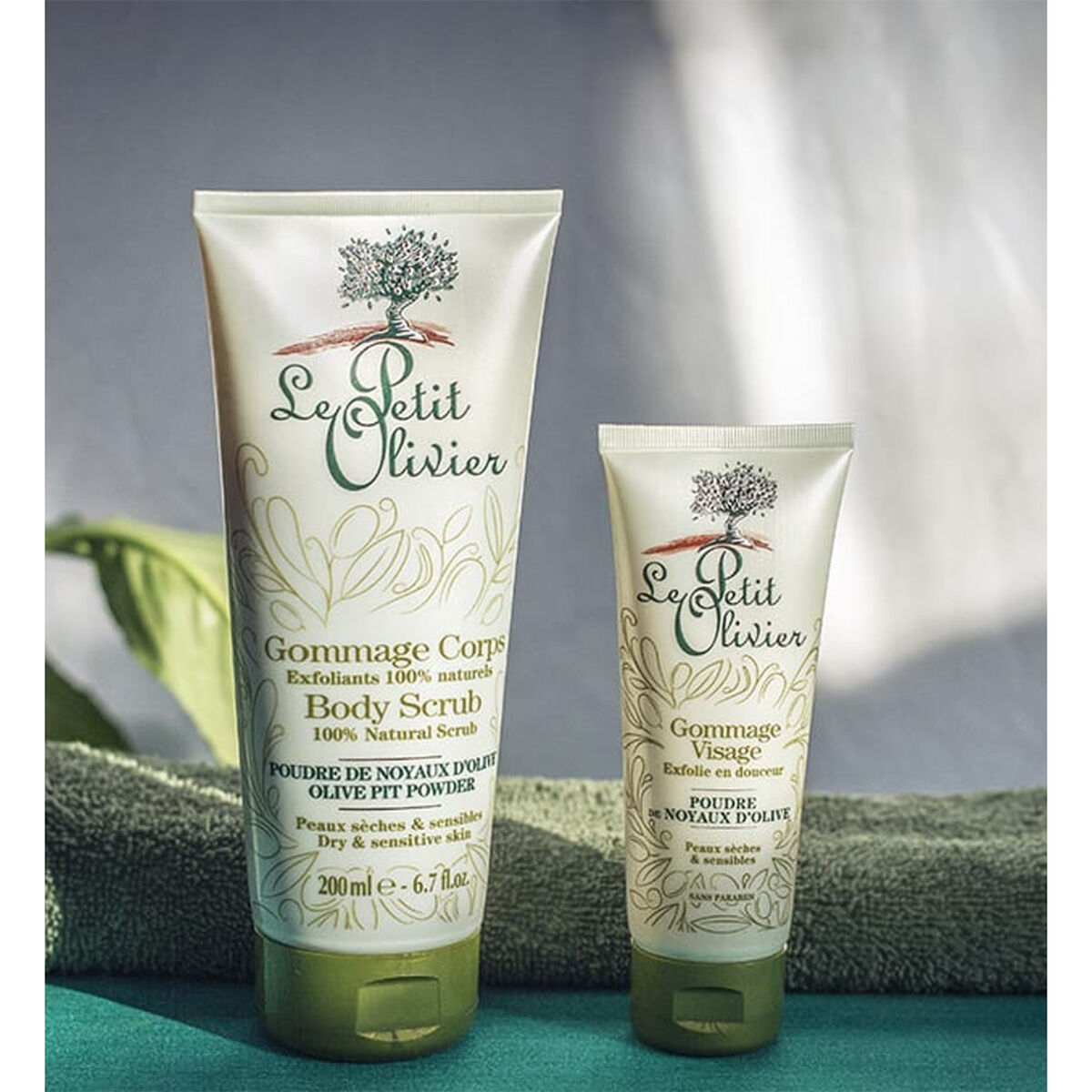 Exfoliante Cuerpo con Aceite y Cuesco De Oliva - Vegano - 200 ml
